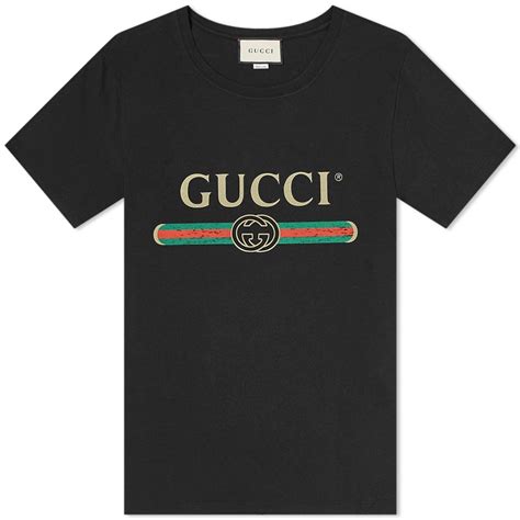 fake gucci t shirt free shipping|vintage gucci logo t shirt.